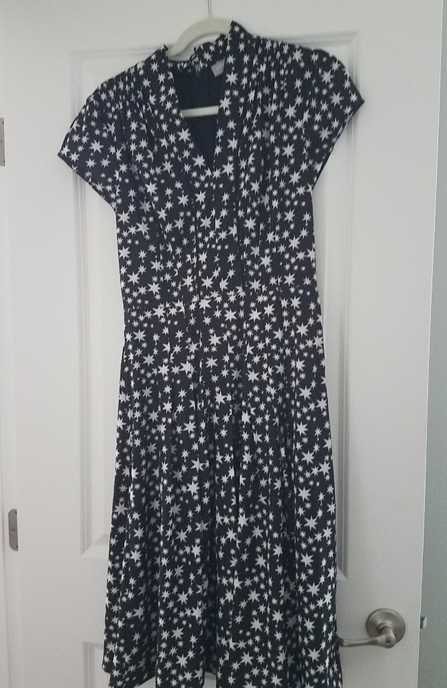 Eshakti star print retro-style dress